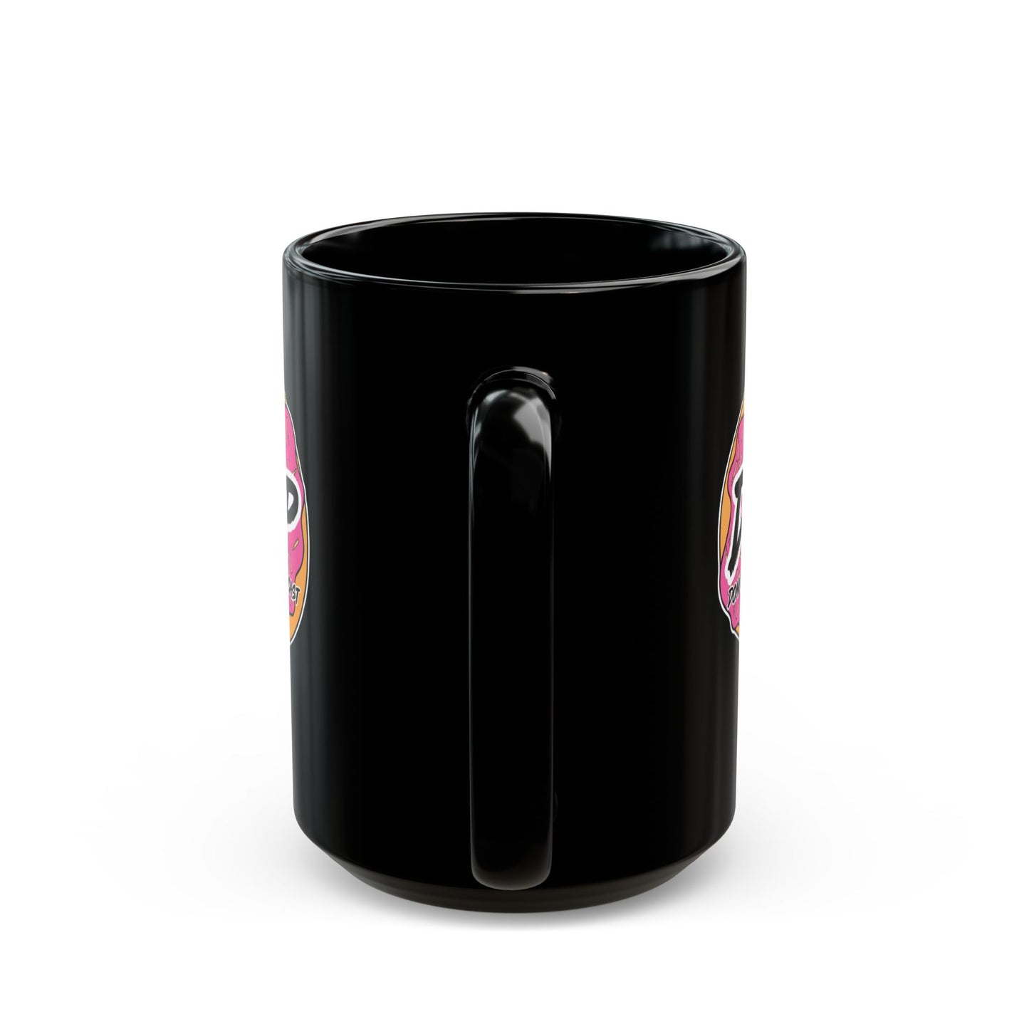 Donut Shop Podcast Black Mug (11oz, 15oz)
