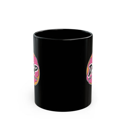 Donut Shop Podcast Black Mug (11oz, 15oz)