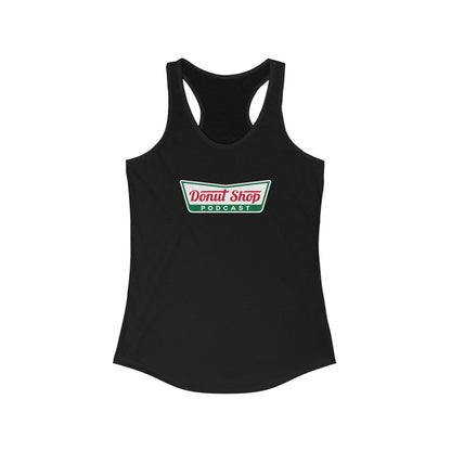 Krispy Donut Shop Podcast Women’s Racerback Tank
