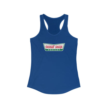 Krispy Donut Shop Podcast Women’s Racerback Tank