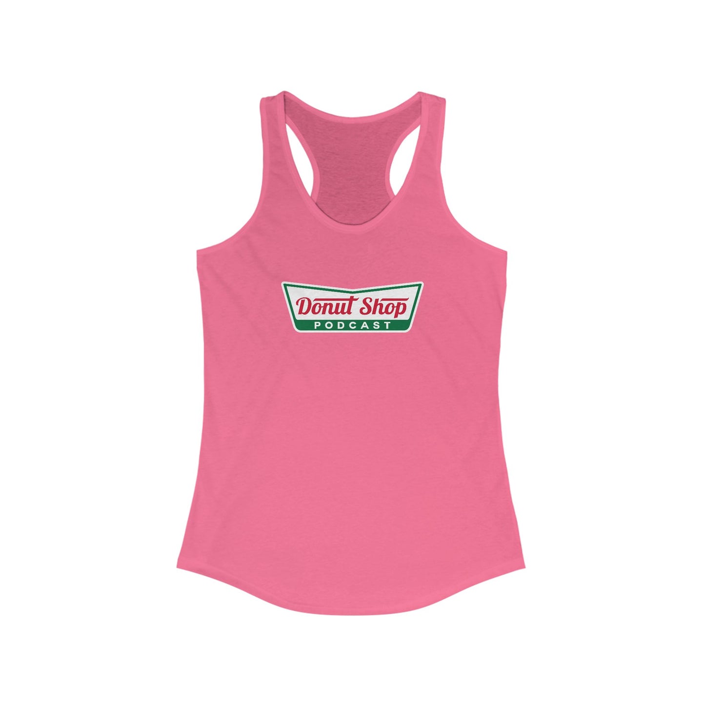 Krispy Donut Shop Podcast Women’s Racerback Tank