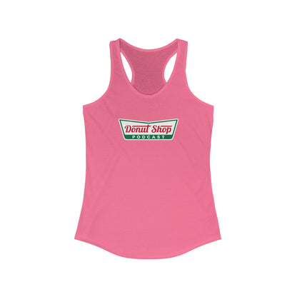 Krispy Donut Shop Podcast Women’s Racerback Tank