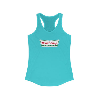 Krispy Donut Shop Podcast Women’s Racerback Tank