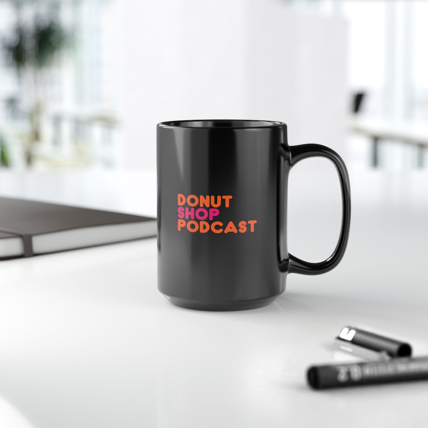 Dunk Can’t fix stupid Black Mug (11oz, 15oz)