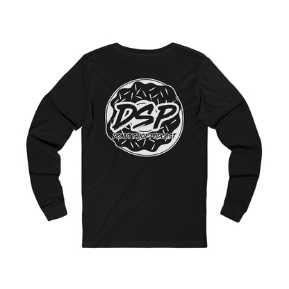 Unisex Jersey Long Sleeve Tee with DSP Logo