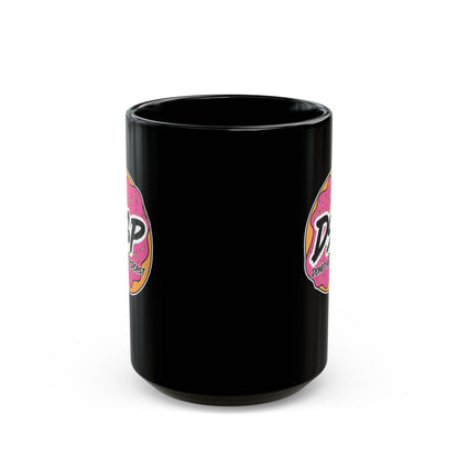 Donut Shop Podcast Black Mug (11oz, 15oz)