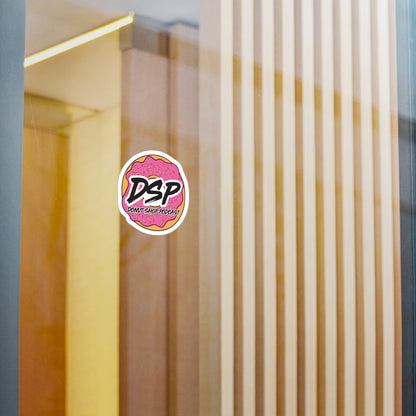 Donut Shop Podcast Sticker