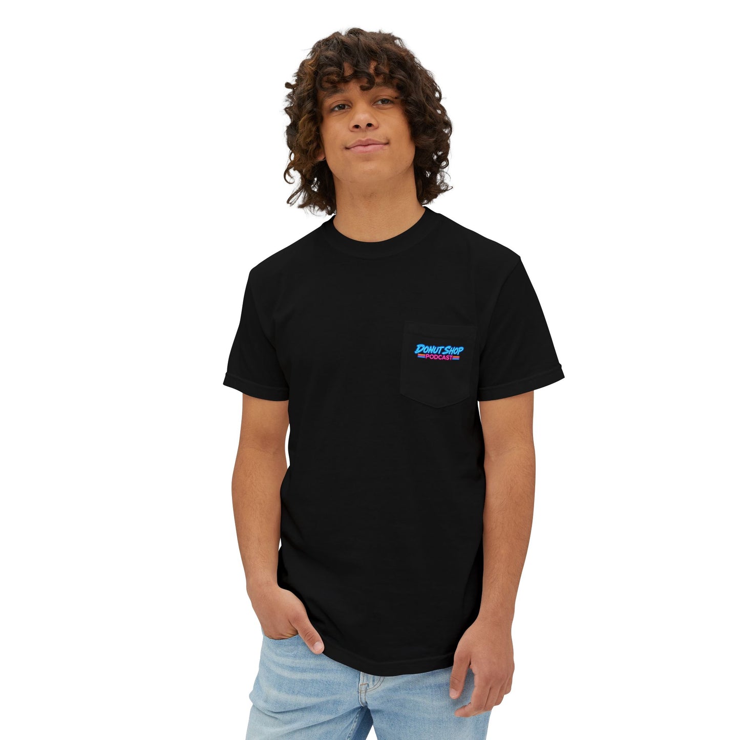The Donut Shop is Open! Neon Sign Tee