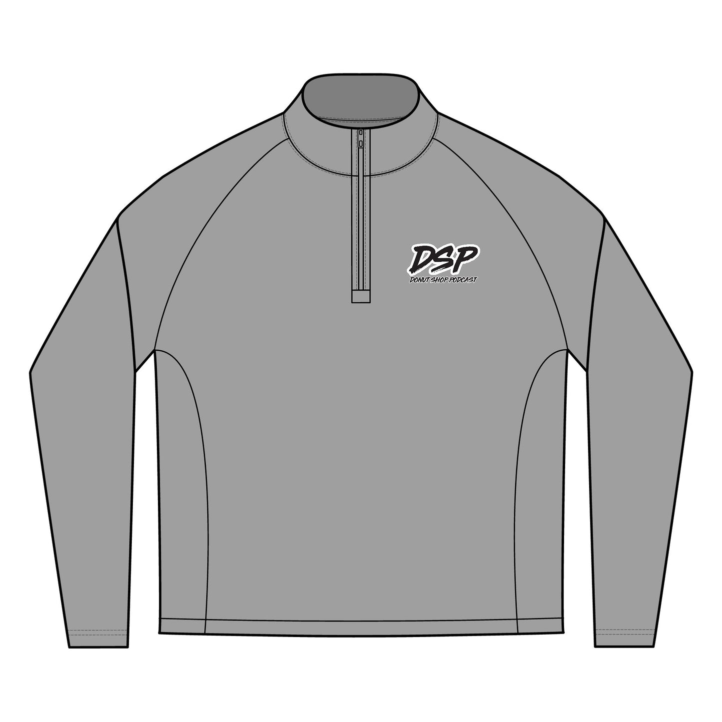 Quarter-Zip Pullover — DSP Logo Men's 365 Performance Top